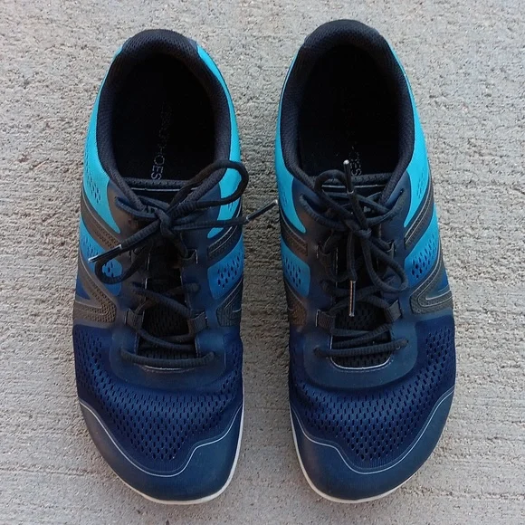 Xero HFS Barefoot Athletic Shoes Mens Blue Sneakers - Picture 2 of 7